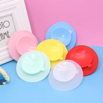 

Baby Dishes Silicone Plate Suction Tray Antislip Mini Mat Toddler Placemat Children Kids Food Feeding Bowl base suction cup pad