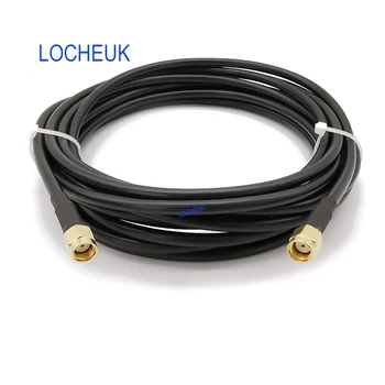 

Low-loss LMR200 Cable RP SMA Male Jack to RP-SMA Male Socket Jack RF Coaxial Pigtail Antenna Extension LMR200 Wire Connector