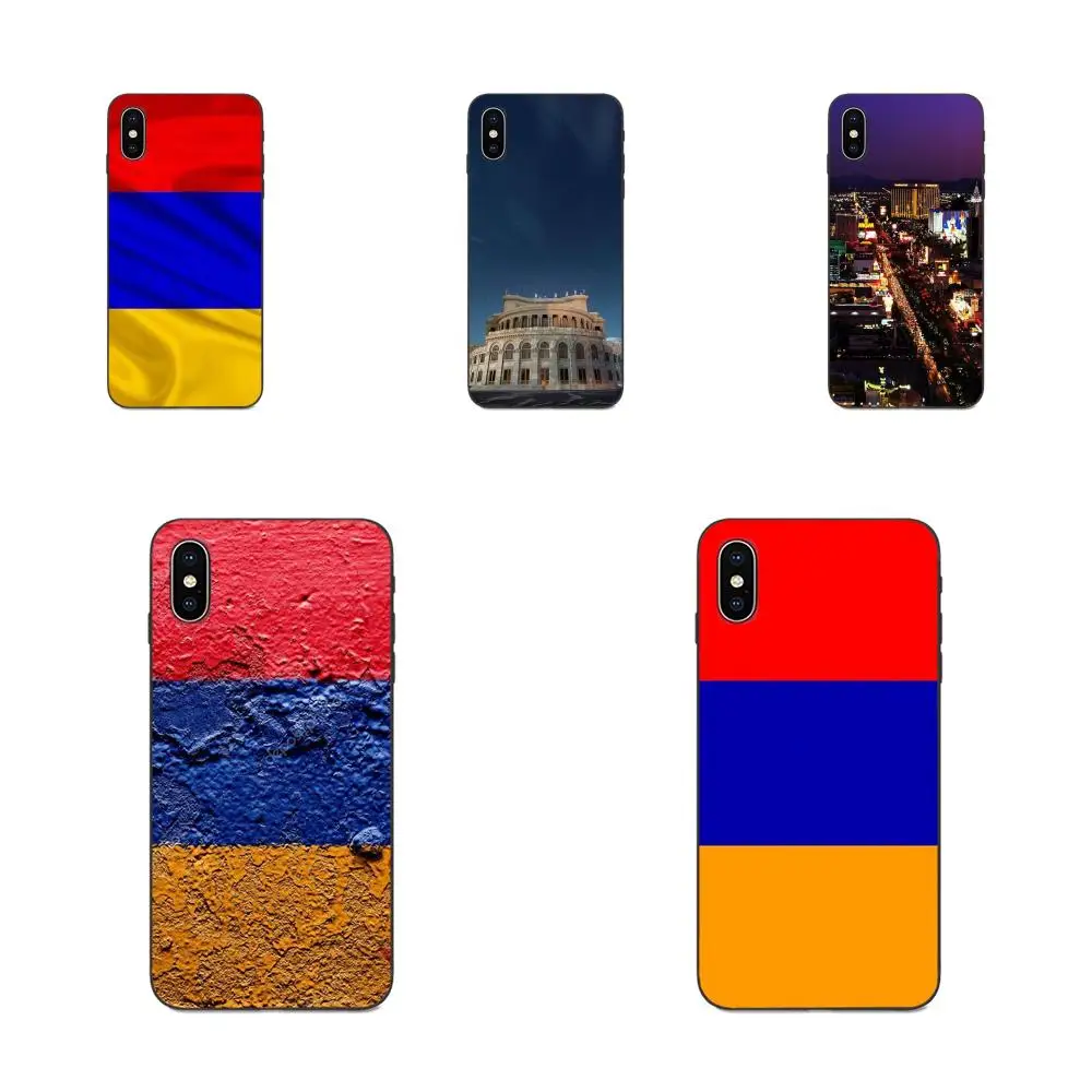 Мягкий чехол с рисунком флага Армении для Huawei nova 2 2S 3i 4 4e 5i Y3 Y5 II Y6 Y7 Y9 Lite Plus Prime Pro 2017