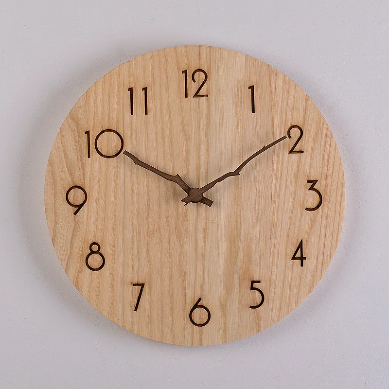 Clock Movement with Wooden Hands for 3D Wall Clock Step Mechanism часы настенные Walnut Wood Needle Quartz Clock Replace Parts