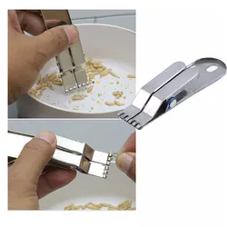 Fishing Tools Fishing Live Bait Clip Hooker Maggot Redworm Earthworm Stainless Steel Hanger Hang Lure Hook Safe Quick