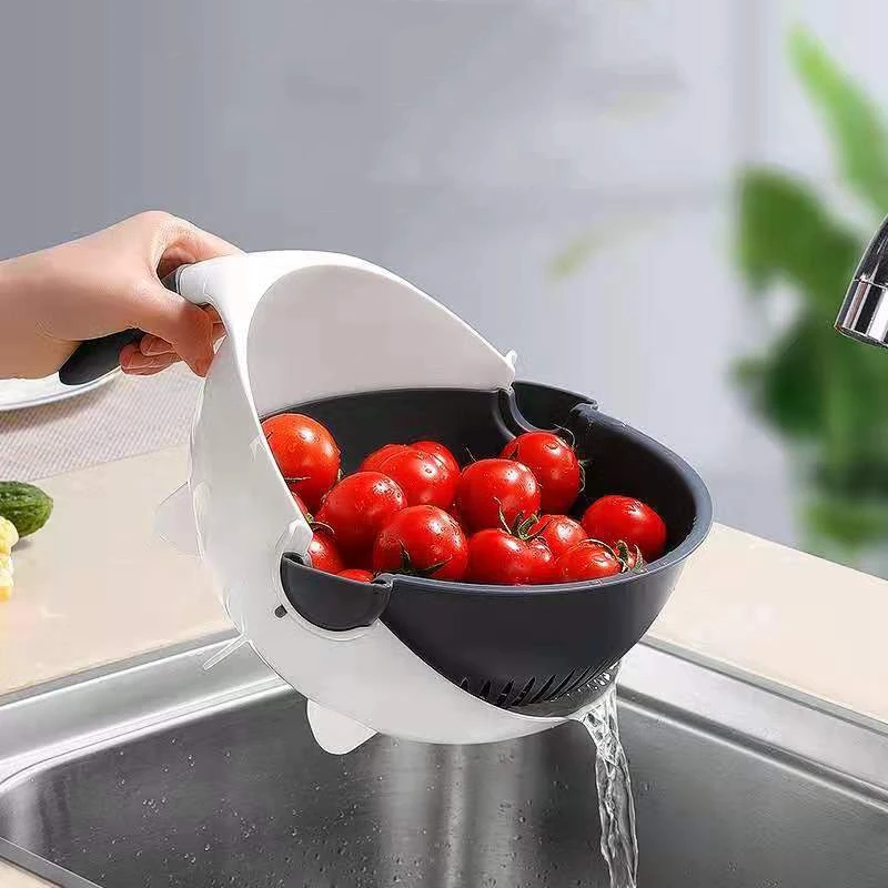 Многофункциональная ручная машина для резки с вращающейся корзиной, вращающаяся овощерезка, многофункциональная кухонная машина