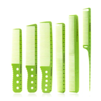 

1 Pcs Professional Barber Comb Salon Hairdressing Cutting Comb Laser Scale PP Material Measuring Comb Hairdresser Tool Hair Comb