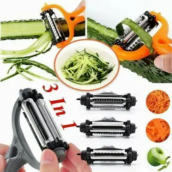 

Eco-Friendly Stainless Steel Potato Peeler Carrot Julienne Grater Vegetable Fruit Cutter Tool