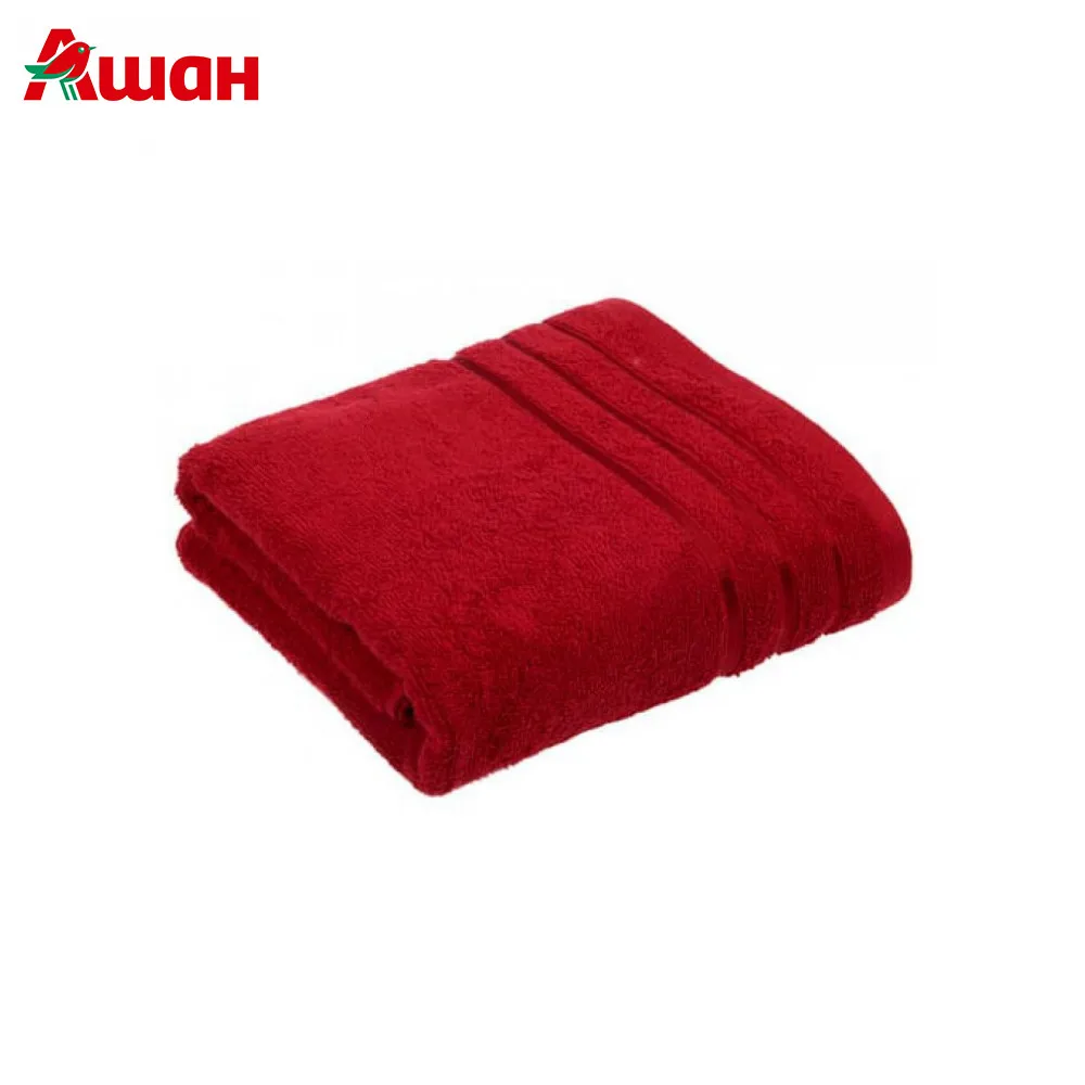 Полотенце махровое Actuel, красное, 100х150 см