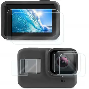 

Tempered Glass for Gopro Hero 8 Hero Ultra Clear 9H Screen Lens Protector Film Action Video Cameras Accessories for Go Pro 8