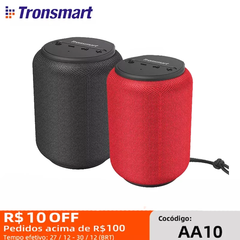[Новинка] Tronsmart T6 Mini Bluetooth 5.0 динамик с голосовым помощником объемный звук на 360