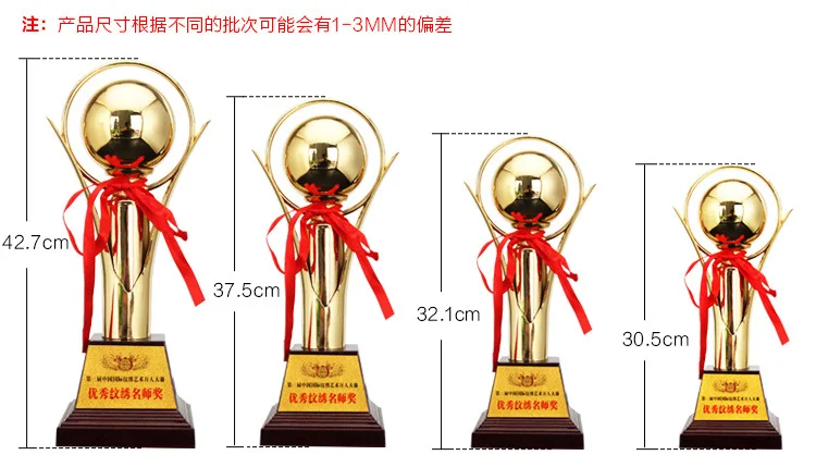 This Statue Customizable Ball Top Grade Metal Craft Trophy Game Activity Cup Manufacturers Wholesale 201