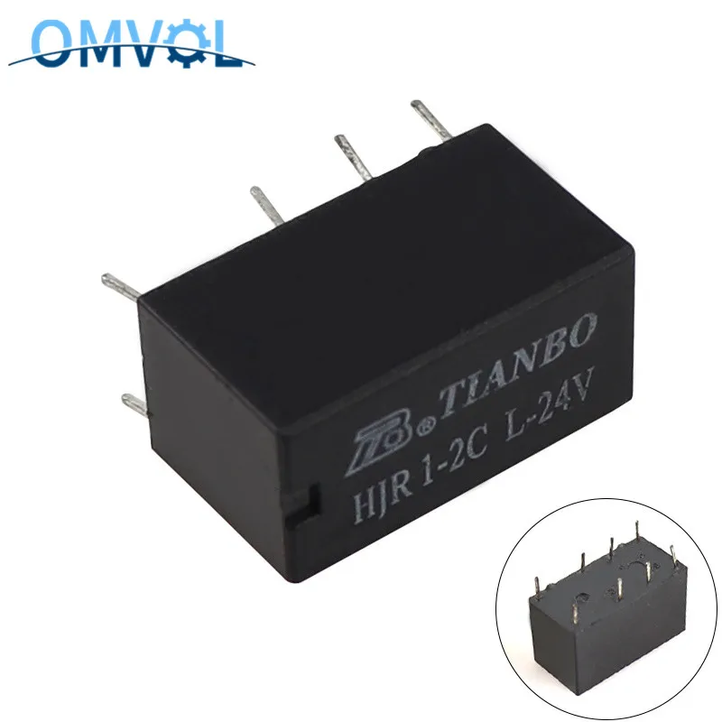Dpdt pcb реле 3V 5V 9V 12V 24V 8 контактов реле