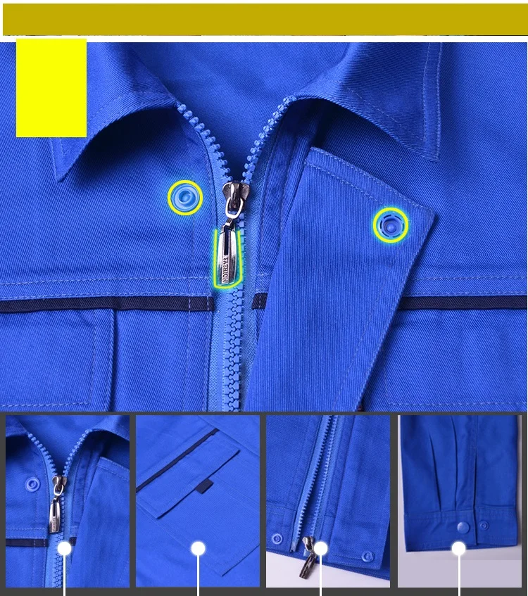  Work Clothing Men Women Uniforms Long Sleeve Coveralls Protective Clothes Overalls Worker Repairman