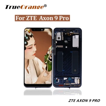 

Original LCD For ZTE Axon 9 Pro LCD Display Touch Screen Digitizer Assembly With Frame Replacement Mobile Accessories