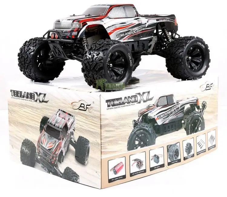 ROFUN TORLAND XL RC автомобиль 1/8 4WD 4x4 вождение автомобиля двойные двигатели привод Bigfoot 6S автомобиль пульт дистанционного управления модель автомобиля внедорожник игрушка