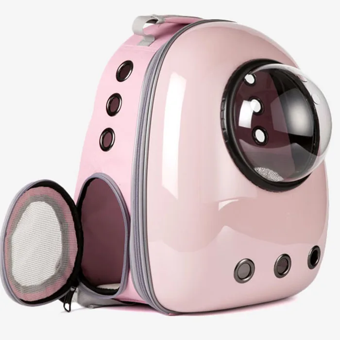 Pink Pink Back Высокое качество оптом водонепроницаемый открытый пузырь астронавт дышащая капсула сумка-переноска маленькая сумка для кошек для собак Перевозчик - Цвет: Pink Pink Back