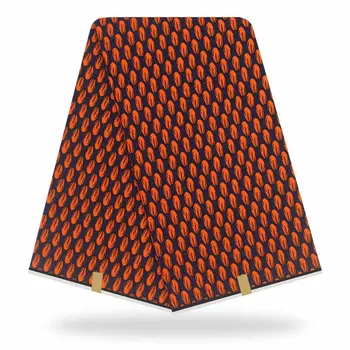

Ankara African Prints Wax Fabric Guaranteed Real Cloth Wax Tissu 100% Cotton Best Quality Sewing Material for Party Dress 6yards
