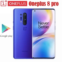 Oneplus 8 Pro 5G Smartphone Snapdragon 865 8G 128G 6.87'' 120Hz Fluid Display 48MP Quad 513PPI 30W Wireless Charging Global Rom