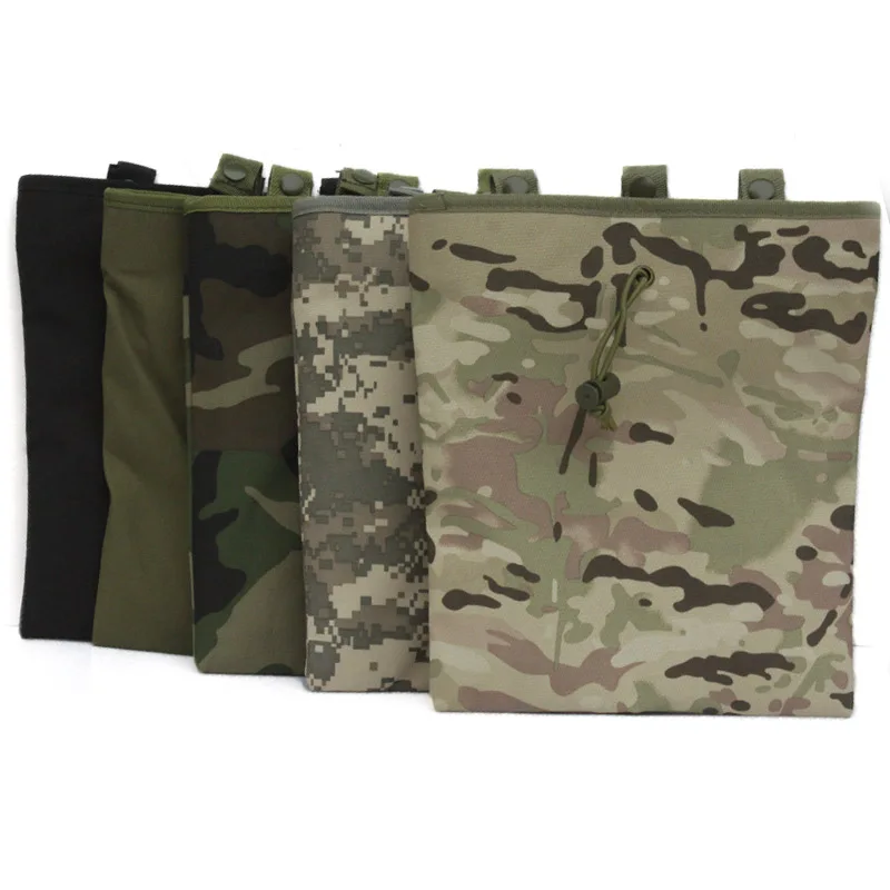 

Tactical Mag Dump Pouch Airsoft Paintball Molle magazine Pouch Ammo Bags Hunting Military Gear