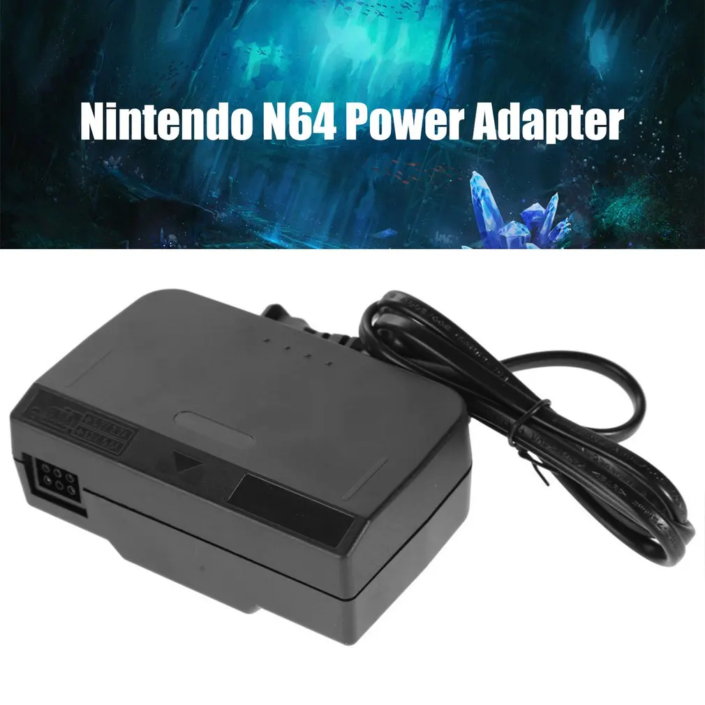 For Nintendo N64 AC Adapter Charger Nintendo 64 US Regulatory Power Adapter  Power Supply Cord Charging Charger Power Supply