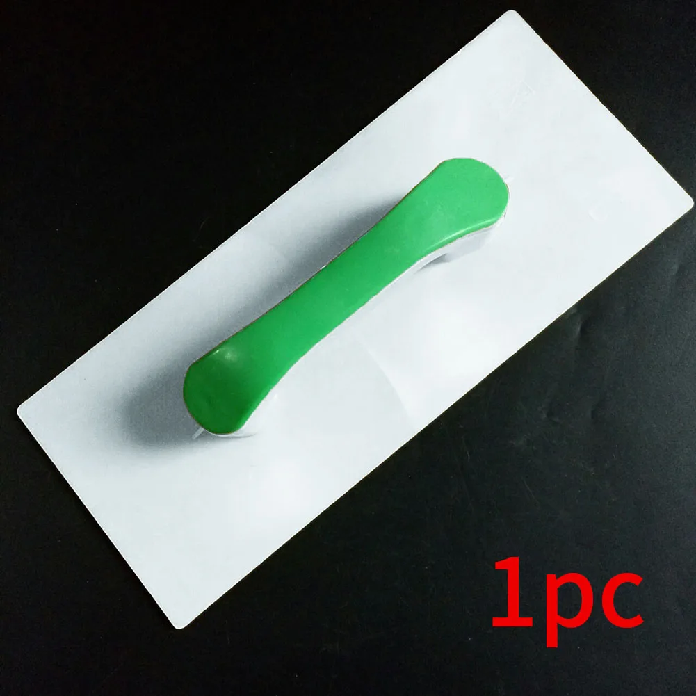 

Garden Trowel Pavement Mold Durable Hand Tool Flat Grout Float Plastering Easy Apply Flooring Plastic White Professional