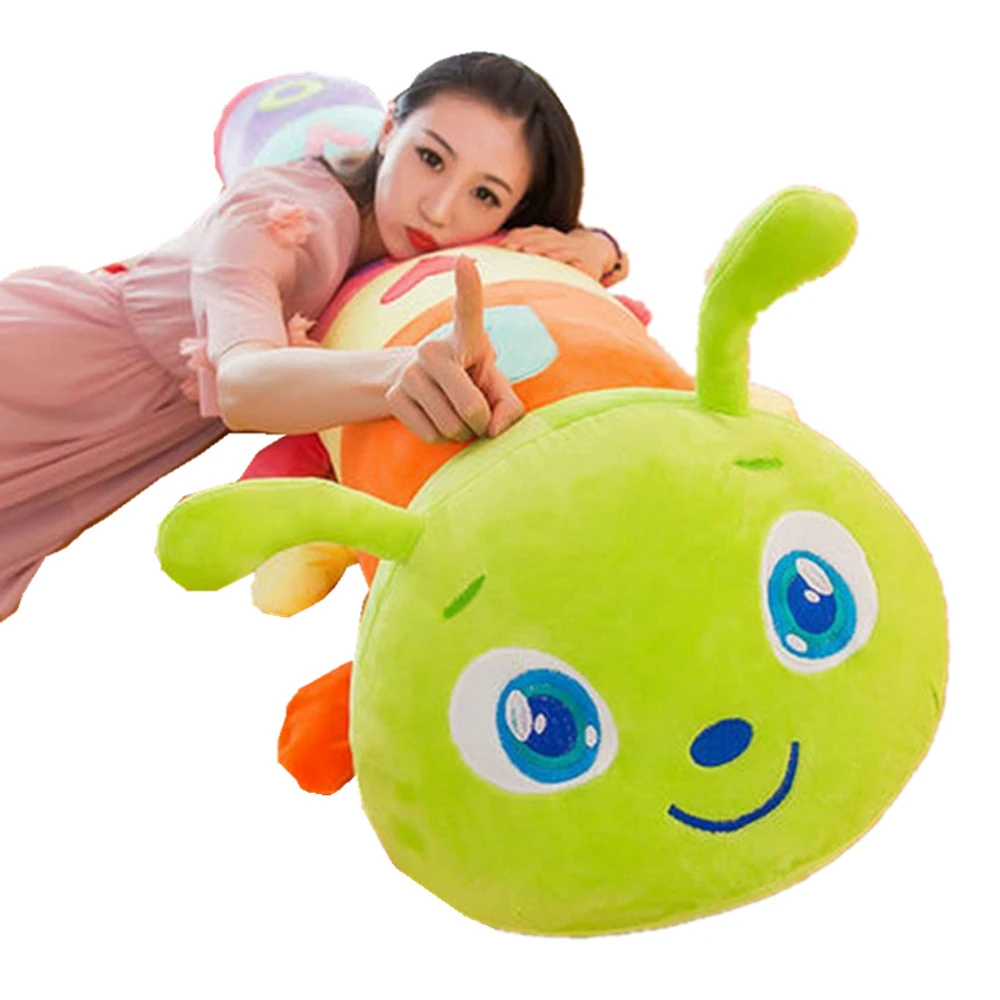 giant plush caterpillar