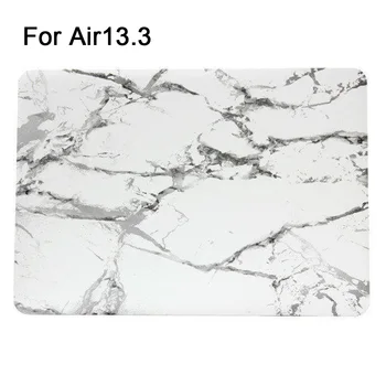 

Plastic Hard Case PC Cover Laptop Protective Shell Marble Notebook Frosted Coated Scratch-proof For MacBook Pro Air Retina 13.3