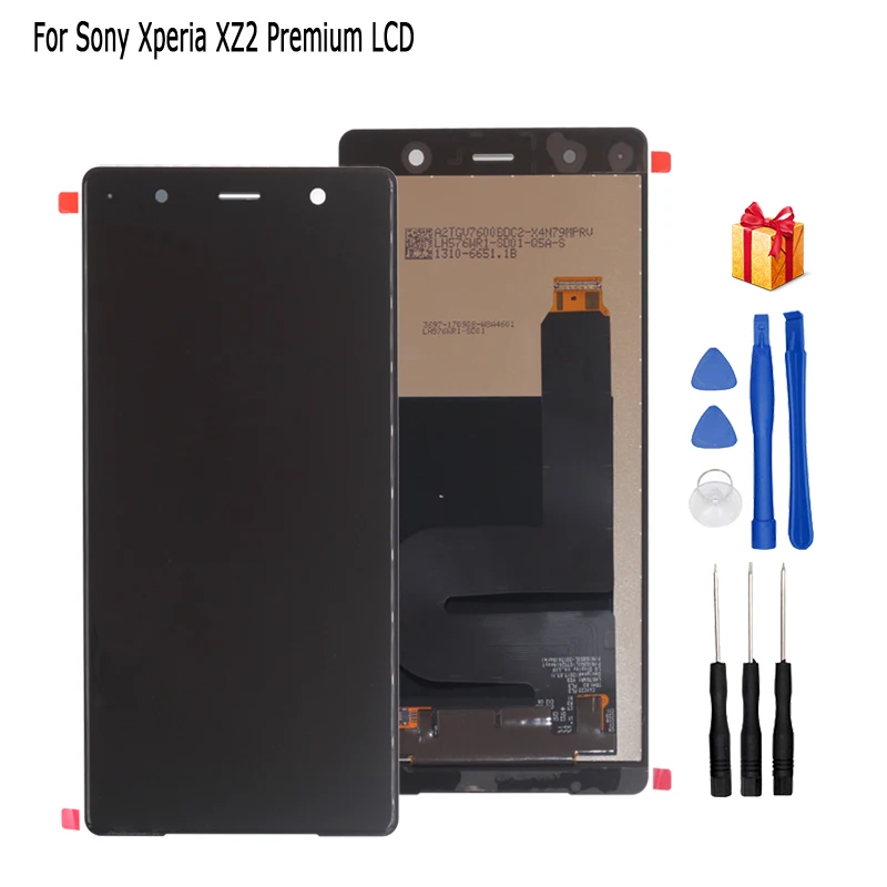

Original For Sony Xperia XZ2 Premium Dual H8166 LCD Display Touch Screen Digitizer replacement parts For Sony XZ2 P Screen LCD