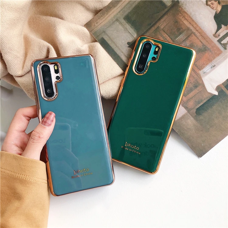 HXM Покрытие рамка чехол для телефона huawei P20 P30 mate 20 30 Pro Nova 5 роскошный мягкий ТПУ