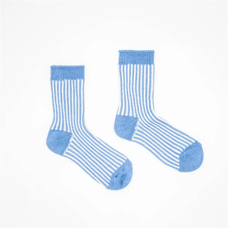 Коллекция детских носков без пятки! Модные брендовые хлопковые носки без пятки для маленьких мальчиков и девочек милые корейские гетры с лисой и буквами В креативном стиле - Цвет: Бежевый