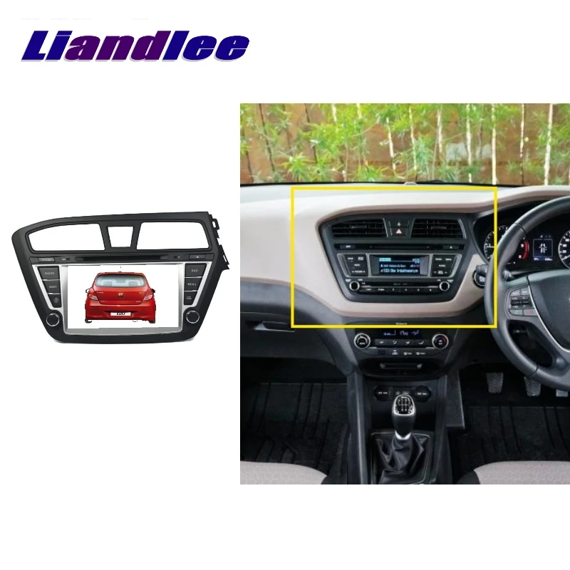Для HYUNDAI I20 правый руль- LiisLee мультимедиа, ТВ DVD gps аудио Hi-Fi Радио Стерео стиль навигация NAVI