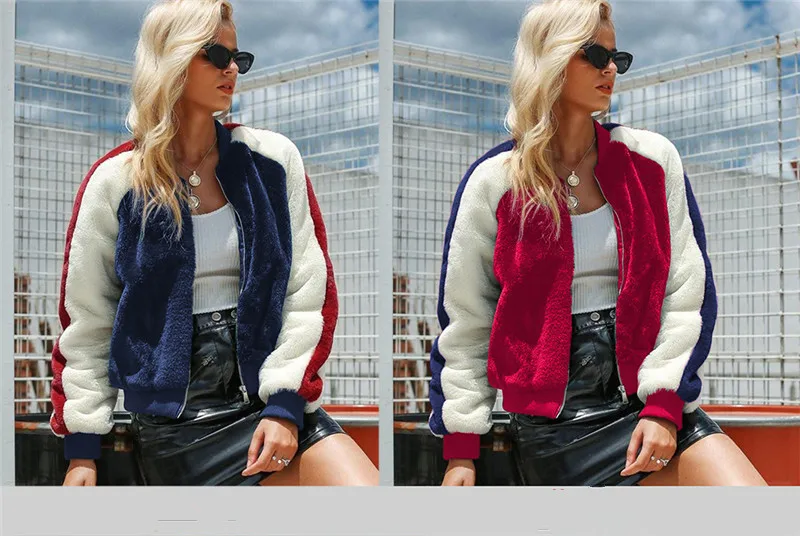 Most effective  SZMALL Newest Fashion Winter Warm Fleece Coat Women Snow outwear Female Long Sleeve Zipper Jacket L