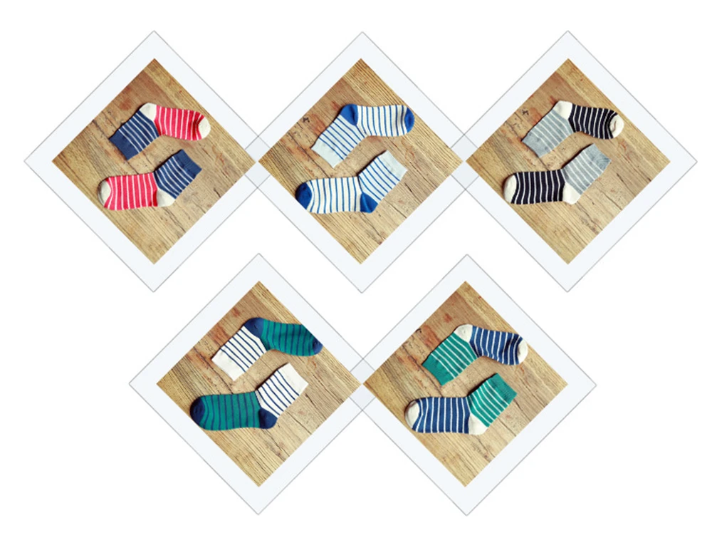 New Men Cotton Socks Antibacterial Leisure Comfortable Breathable Striped Sporting Business Socks Male Calcetines Meias Dropship