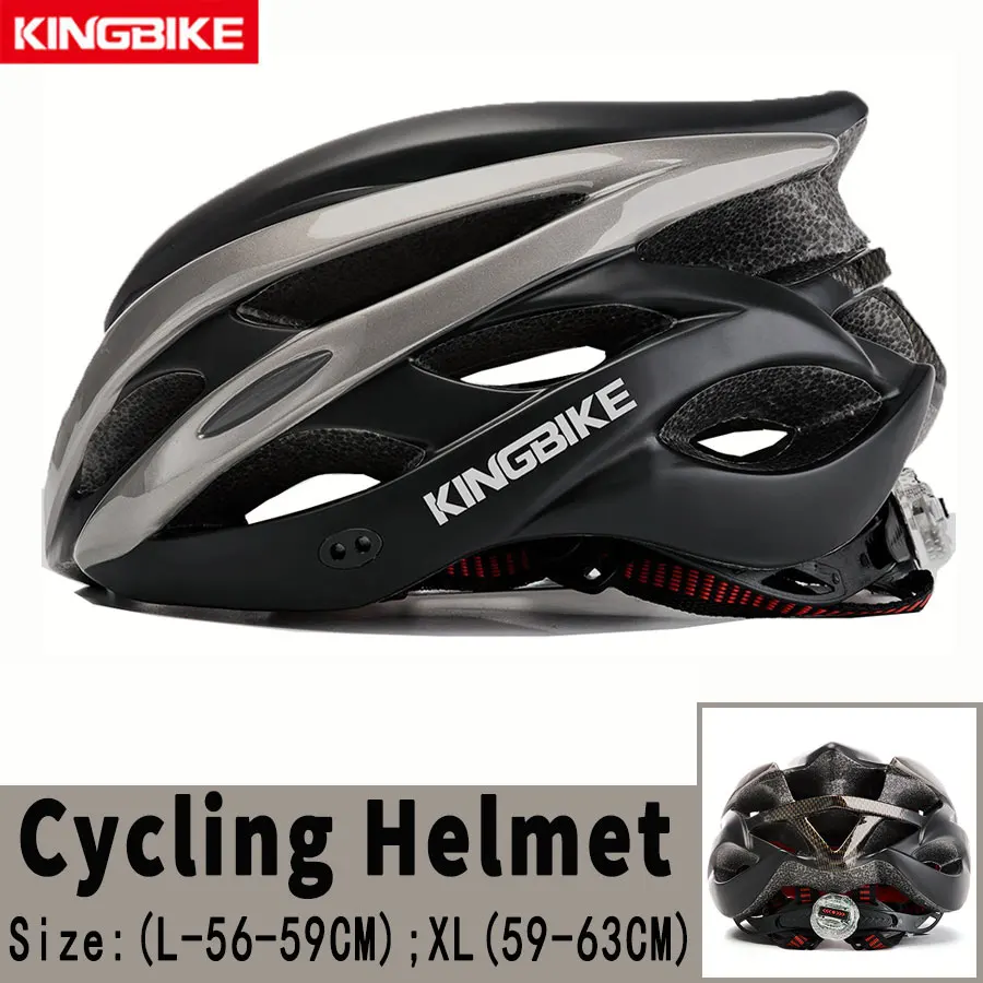 J-872-N1 KINGBIKE CPSC CE велосипедный шлем ультра светильник велосипедный шлем задний светильник со съемным козырьком MTB для мужчин Casco Ciclismo велосипедный шлем - Цвет: J-872-N1