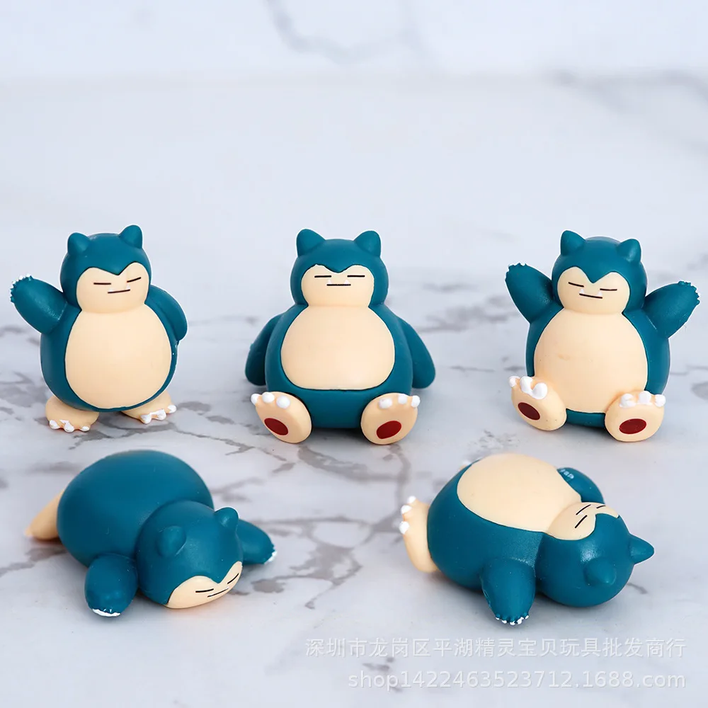 4 см 5 стиль Snorlax маленькая фигурка pkm figural игрушки для детей подарок игрушки