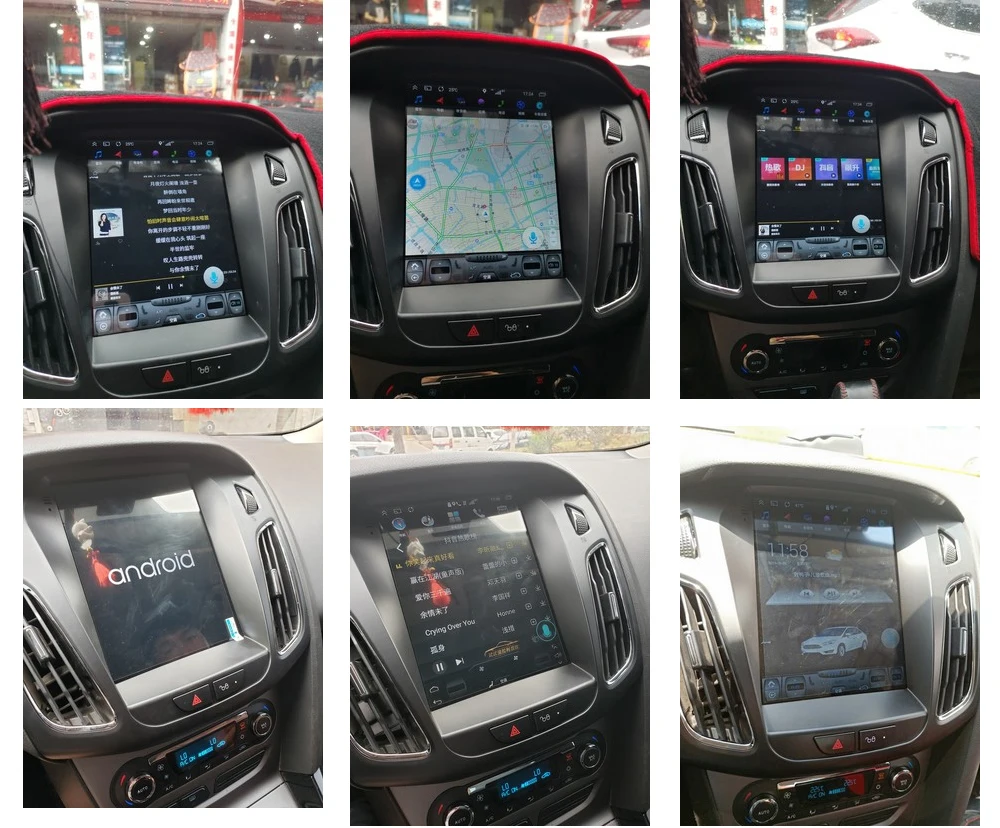Автомобильный Android мультимедиа для Ford Focus 2012 2013- радио Экран компакт-дисков DVD плеер gps авто навигации Системы
