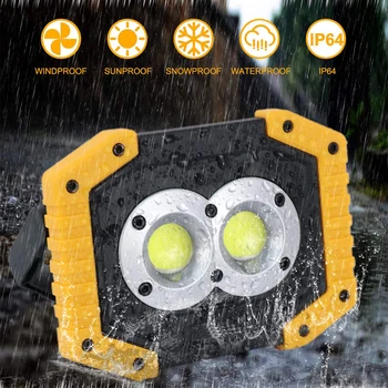 

1pcs COB Outdoor 30W Lighting Work Light Flood Light Highlight Flood Light Multifunctional Projection Light