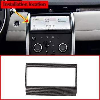 

Accessories Styling ABS Interior Center Control Navigation Frame Cover Trim For Landrover Discovery Sport 2020 Car Accessory