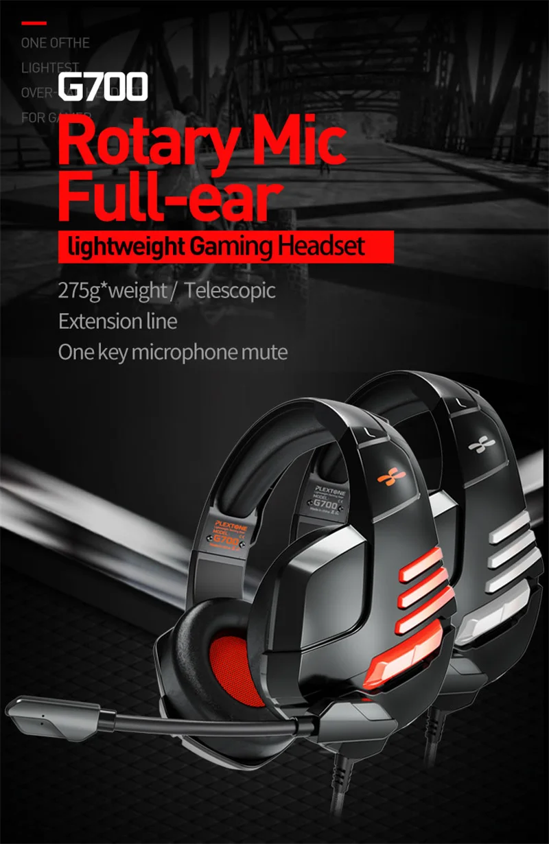 PLEXTONE G700 Gaming Headphone 4