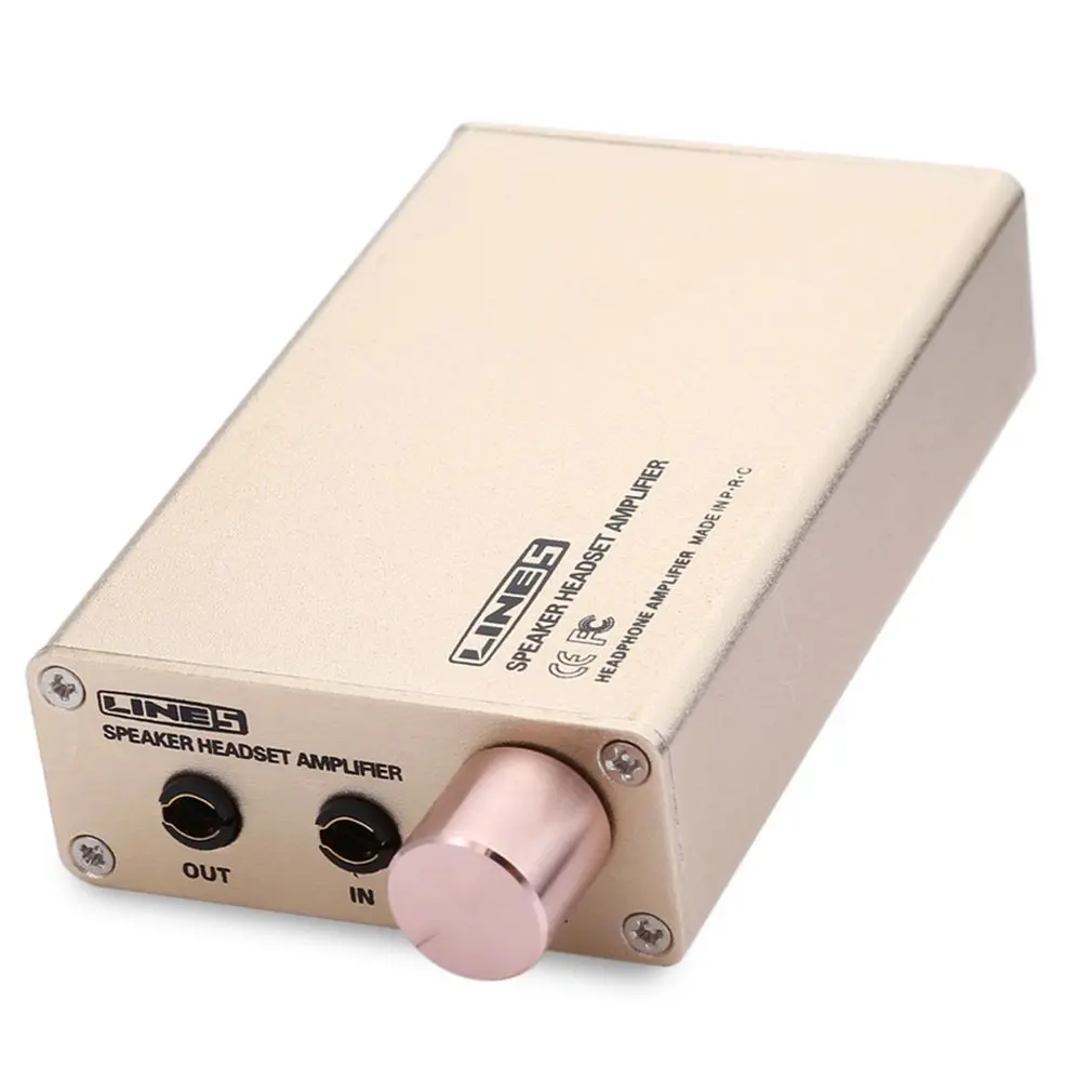 A970 Professional Portable Headphone Amplifier Built-In Battery Aluminum Small Audio Headphone Amplifier