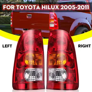 

Pair Car Rear Tail Light Brake Lamp with Wire Harness Signal Warning Stop For Toyota Hilux 2005 2006 2007 2008 2009 2010 2011