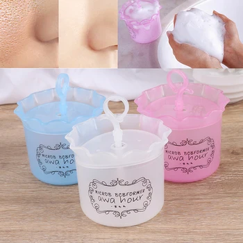 

Simple Face Cleanser Shower Bath Shampoo Foam Maker Bubble Foamer Device Cleansing Cream Foaming Clean Tool