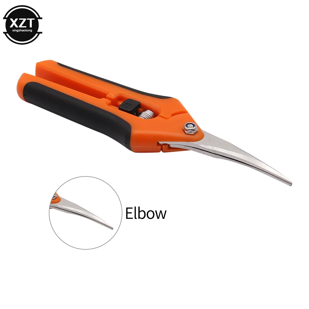 Description Picture 6 of item1 PC Garden Tools Secateurs Bonsai Shears Metal Gardening Scissor Pruning Tool Hand Cutter Fruit Picking Weed Household Potted