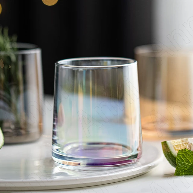 Transparent Glass Water Cup Simplicity Desktop Juice Cups Get