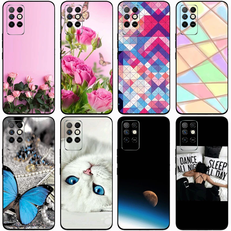 Новый силиконовый чехол из ТПУ для Infinix Note 8i X683 противоскользящий с полной