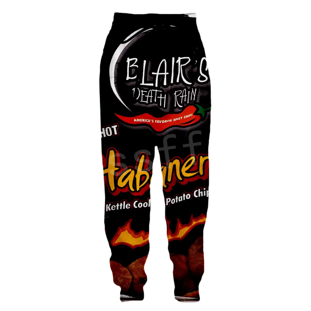 Tessffel Potato chips Snack bag Funny Food Casual 3DPrint Men/Womens NewFashion Streetwear Autumn Sweatpants Jogger Trousers D5