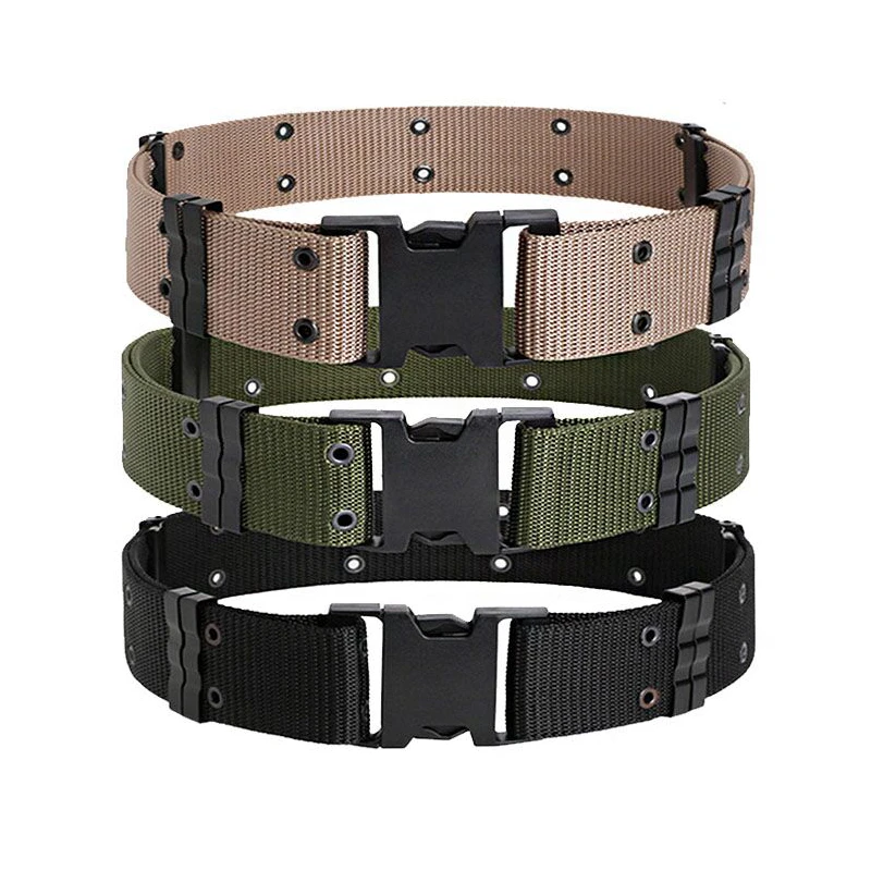 Tactical Belt 5.5cm Nylon Military Belt Special Forces Assault Outdoor Hunting Military Equipment Safety Accessories S