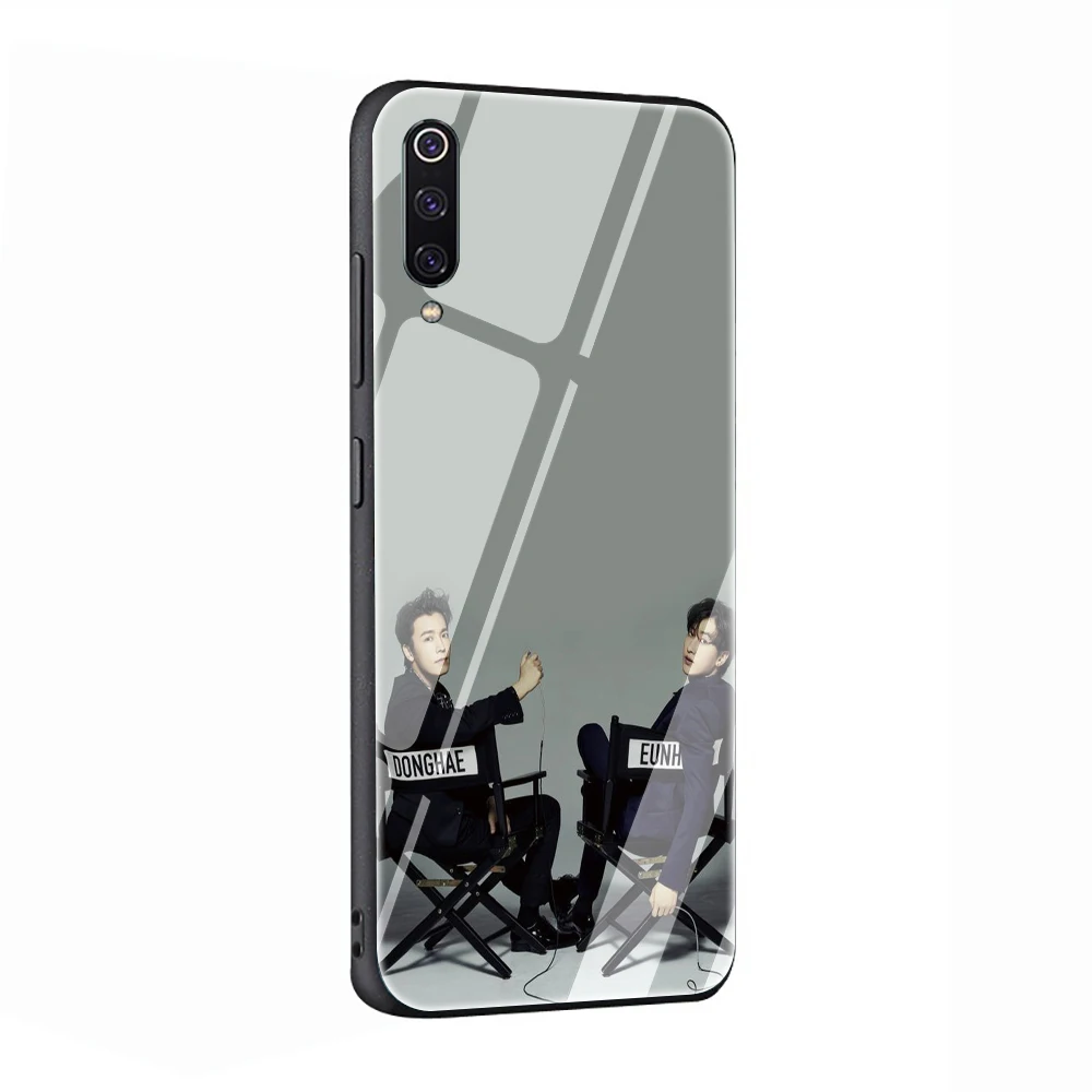 G6 EWAU KPOP Super Junior Стекло чехол для телефона для Xiao mi 4X 6A Note5 6 7 pro mi 5X6X8 9 A1 A2 - Цвет: G6