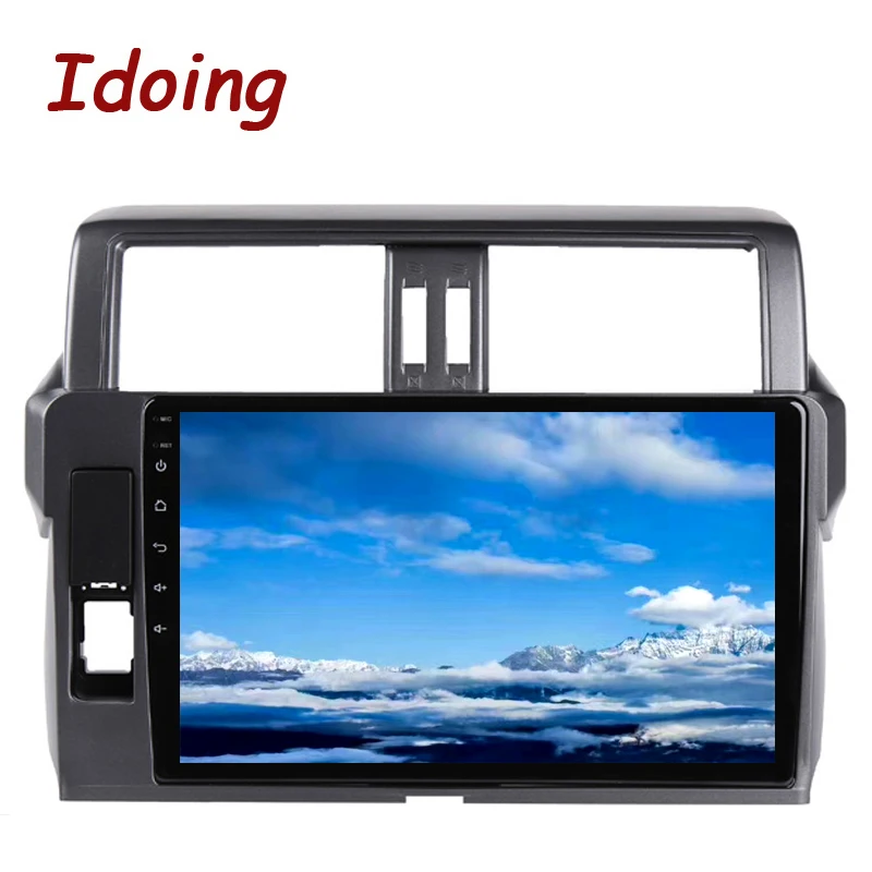 Автомагнитола Idoing 10 2 дюйма din android видеоплеер навигация GPS для Toyota LAND CRUISER PRADO 150 2013