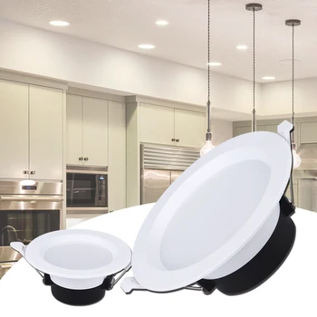 

LED Downlight 5W 7W 12W 18W AC220V Downlights Recessed Round LED Ceiling Lamp 110V LED Spot Lights Indoor Lighting White/Warm