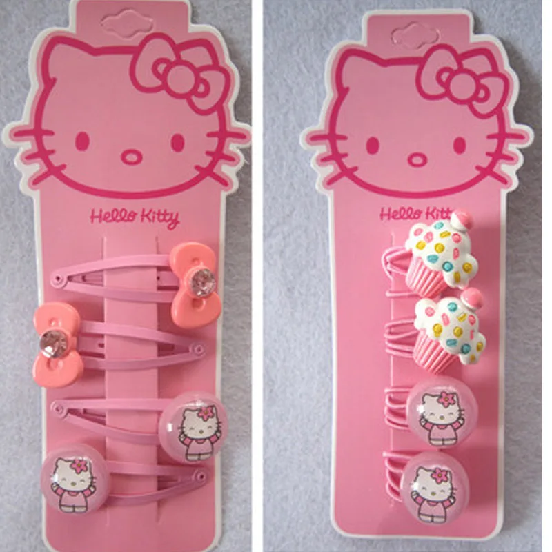 Аксессуары для волос для девочек hello kitty заколка для волос галстук принцессы розовый хвост держатель