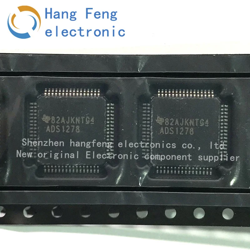 ADS1278IPAPR ADS1278 octal 24-битный синхронный образец HTQFP64 TI новый оригинальный ADS1278IPAP |