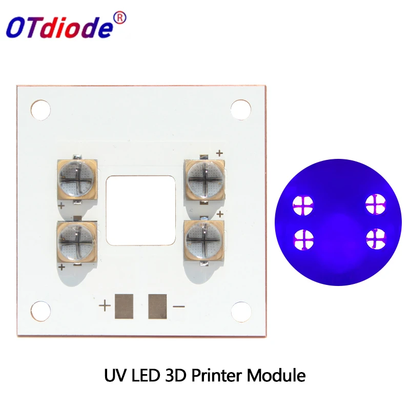 Uv Led Lamp Curing Module 40w 3d Printer Purple Light 395nm 405nm 365nm